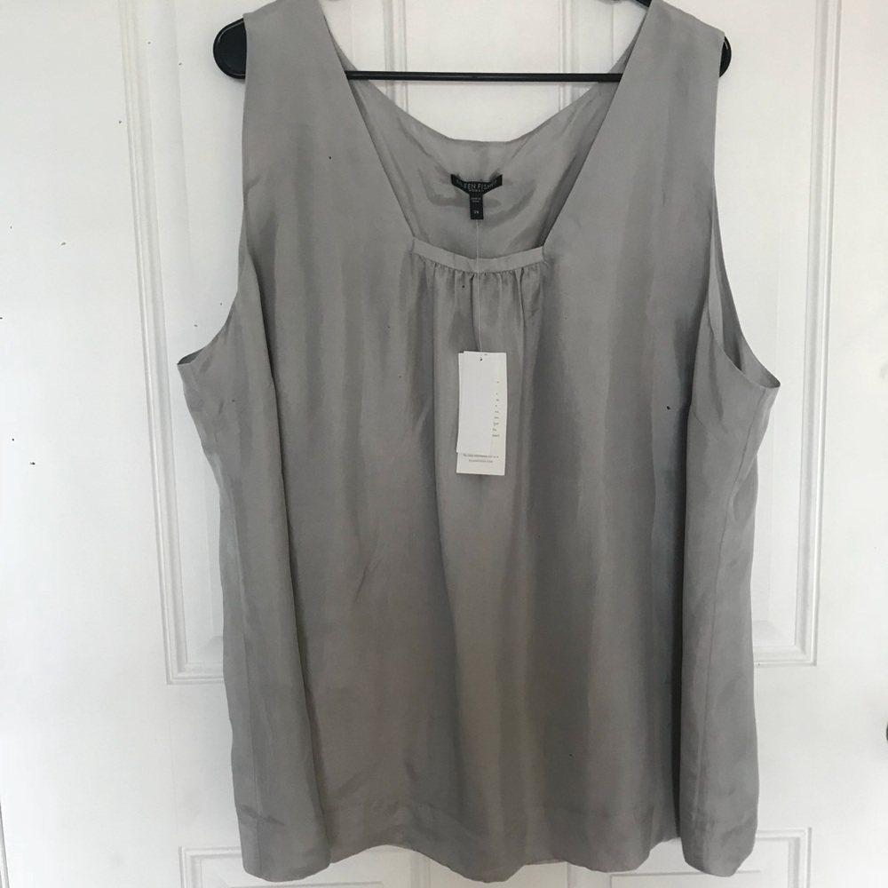 Eileen Fisher silk blouse